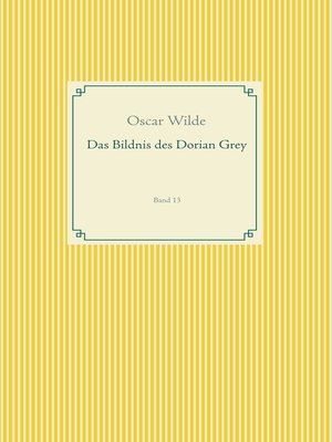 cover image of Das Bildnis des Dorian Grey